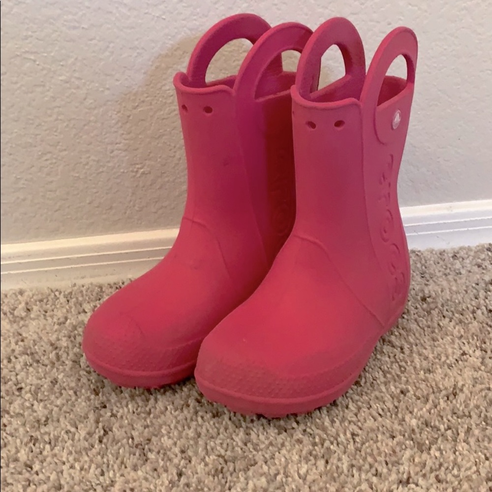Girls rain boots